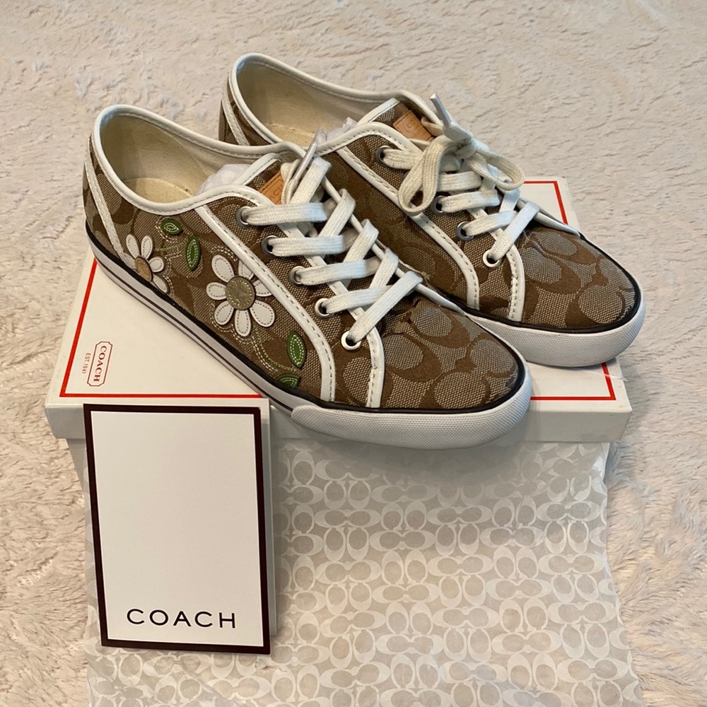 Coach flower sneakers